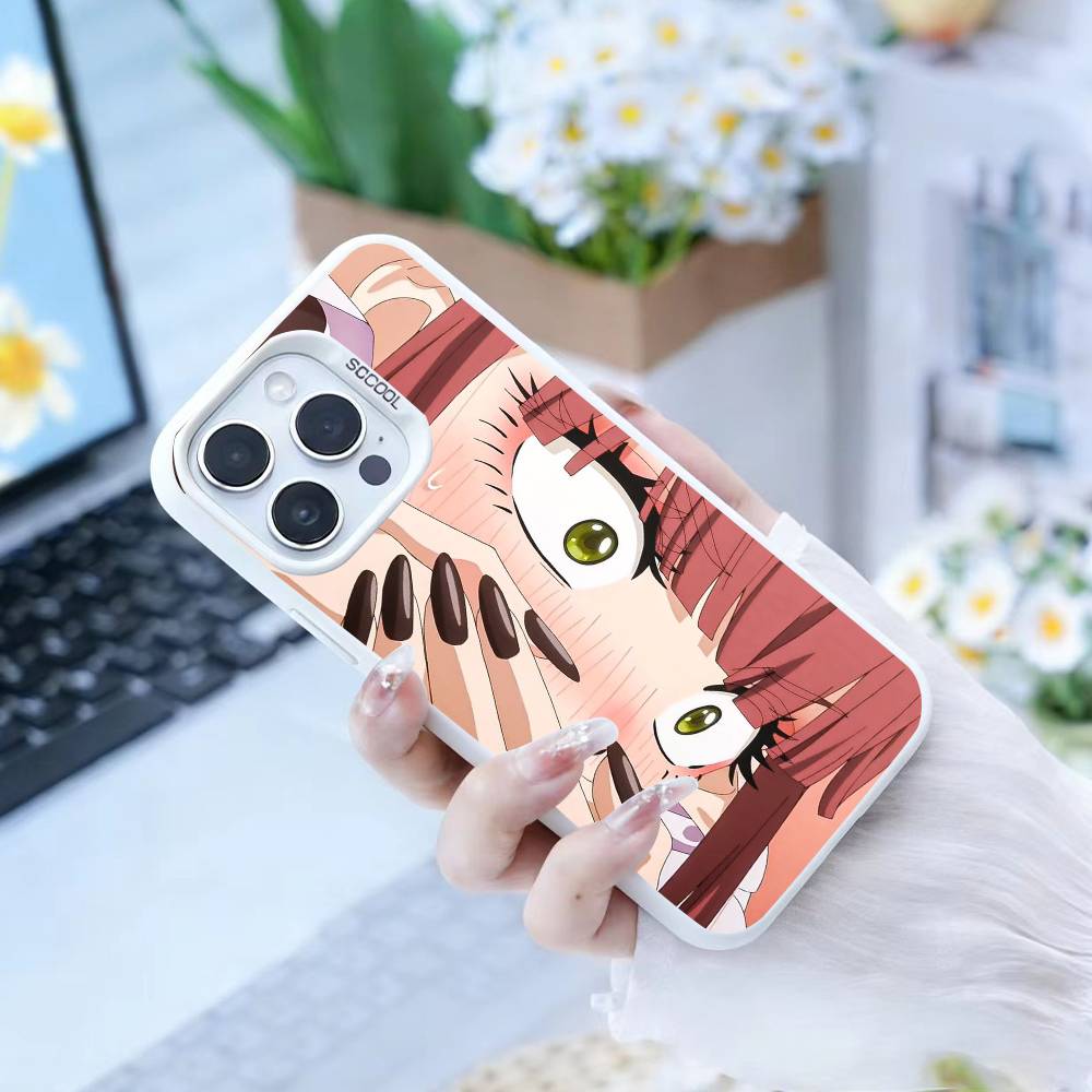 S-Darling Марин Китагава Цветной Серебристый Чехол Для Телефона Для iPhone 17,16,15,14,13,12,Pro MAX Черный Матовый Ударопрочный Чехол