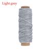 50Meters Durable Flat Hand Stitching Handicraft Leather Waxed Thread Sewing Line Cord