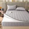 Six Sides All Inclusive Mattress Cover with Zipper Thicken Fitted Sheet Quilted Mattress Protector Pad Couple Customized Size