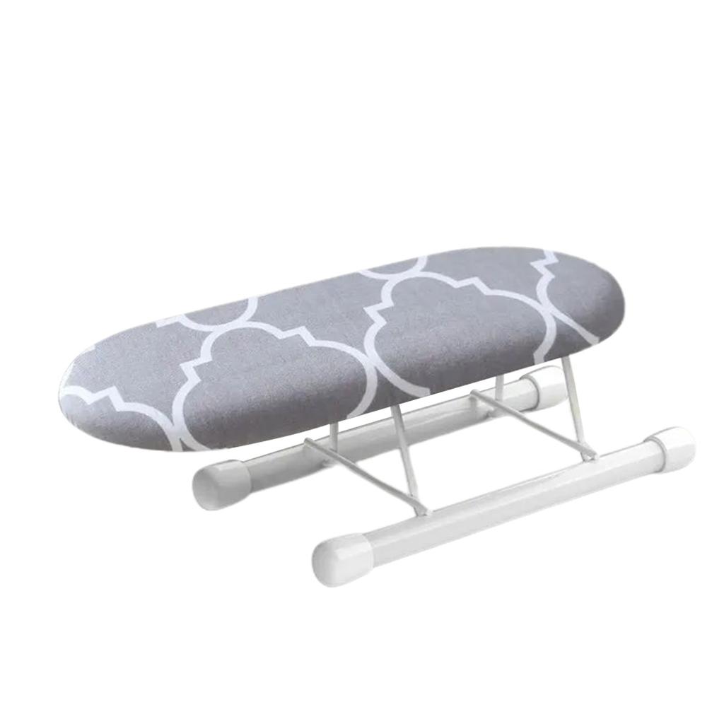 Настольная гладильная доска со складной ножкой, легкая дорожная гладильная доска для дома, офиса, общежития