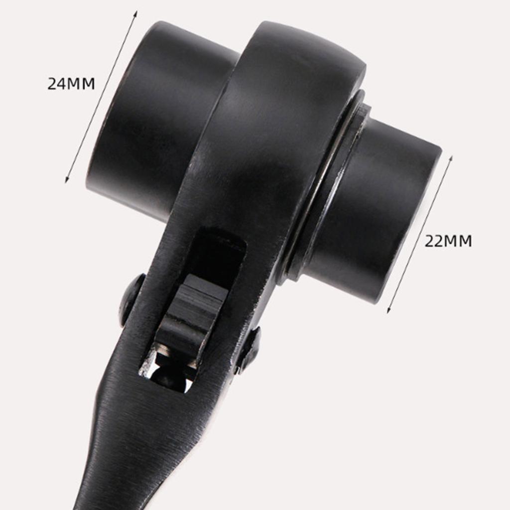 Гаечный ключ с храповым механизмом Podger из стали, ручной гаечный ключ, подходит для гаражных и мастерских, строительных задач в гараже