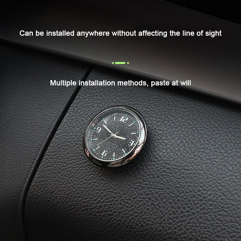 Central Control Clock Watch For Mercedes-Benz C E-class GLB GLC E300L GLC300 C260L Interior Supplies Decoration Car Accessories