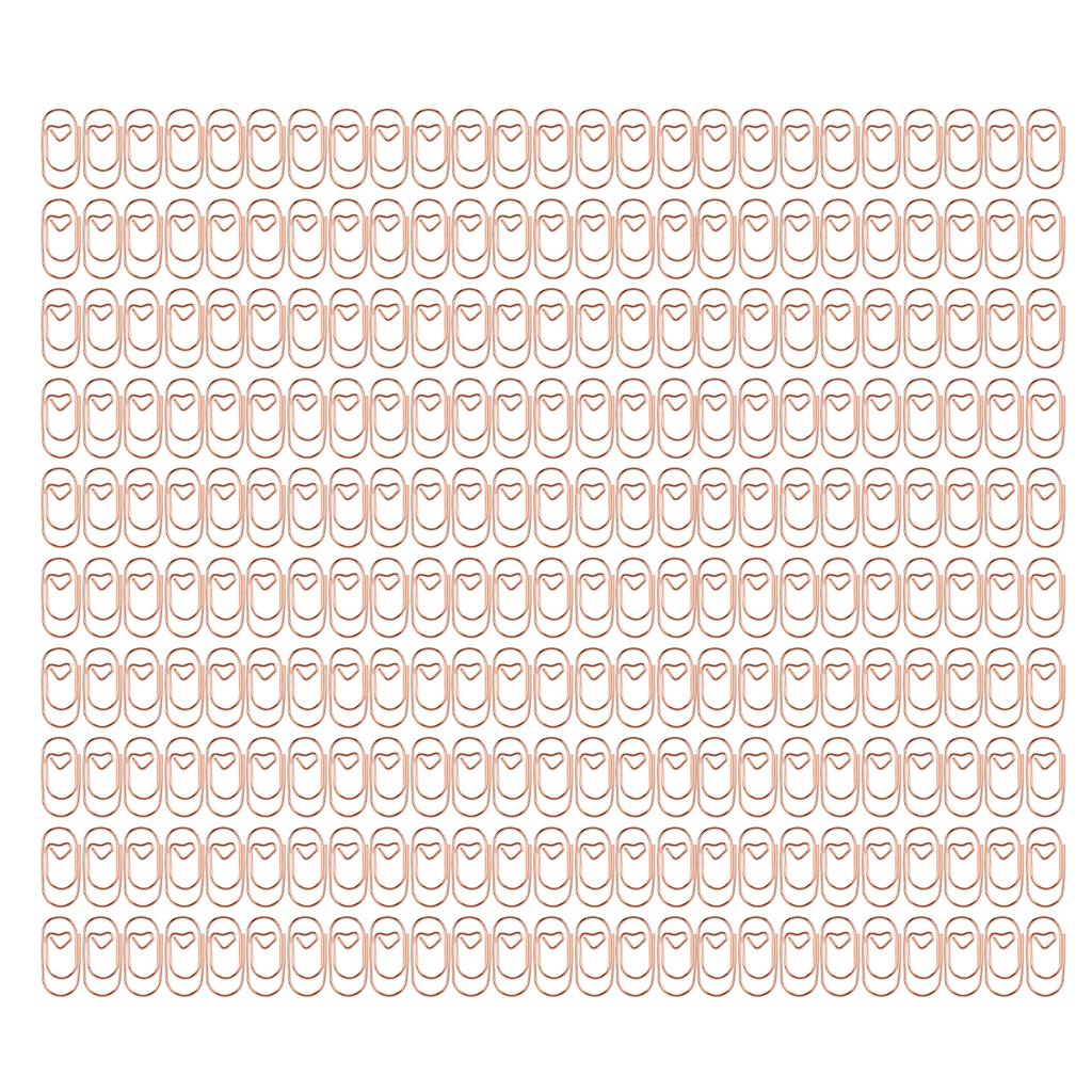 250 шт. необычные скрепки в форме сердца, маленькие, покрытые пластиком, проволочные, широко используемые, милые скрепки для дома