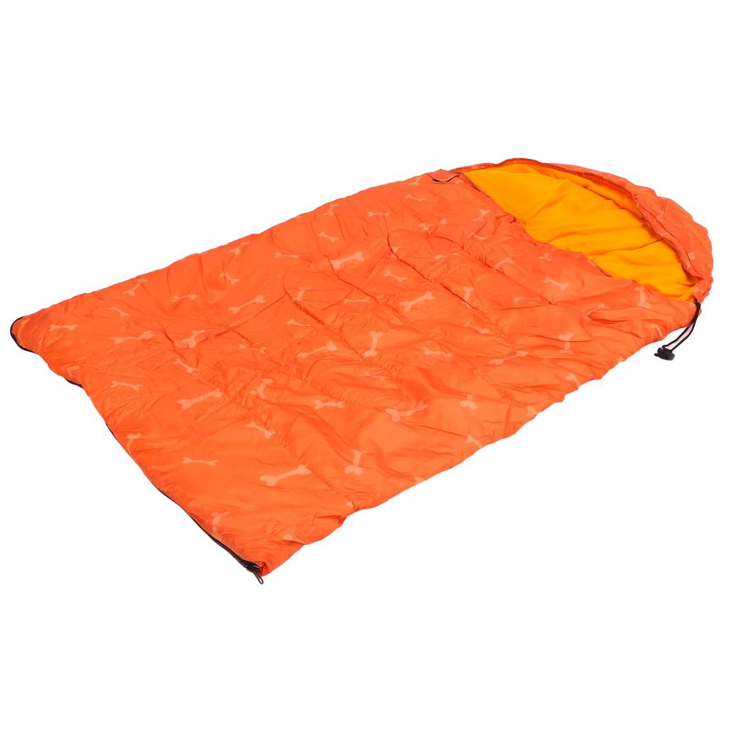 Dog Sleeping Bag Soft Warm Waterproof Packable Pet Bed with Storage Bag for Camping Hiking Travel