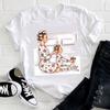 Women Clothing Cartoon Son Love Trend 90s Fashion Mama Mom Mother Summer Clothes Print Tshirt Female Tee Top Graphic T -Shirt