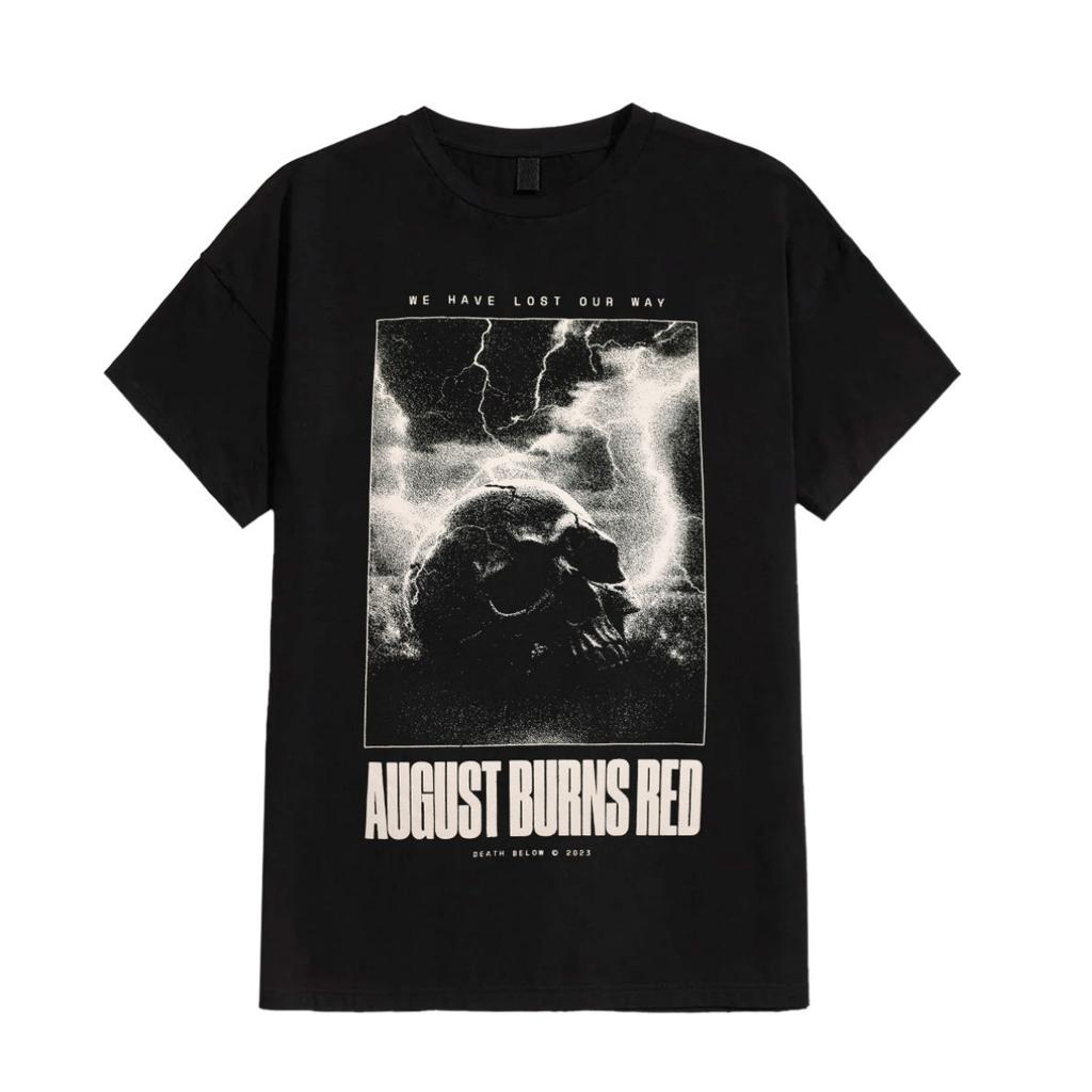 New August Burns Red Cotton Band Shirt Unisex Summer Short Sleeve Fashion Brand Tee Luxury Casual Vintage