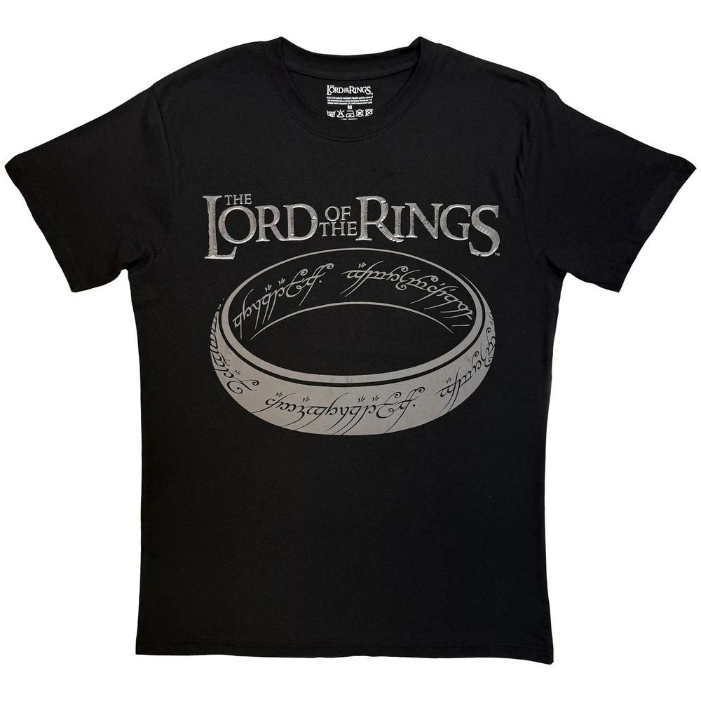Lord Of The Rings Greyscale Ring Tshirt Unisexs