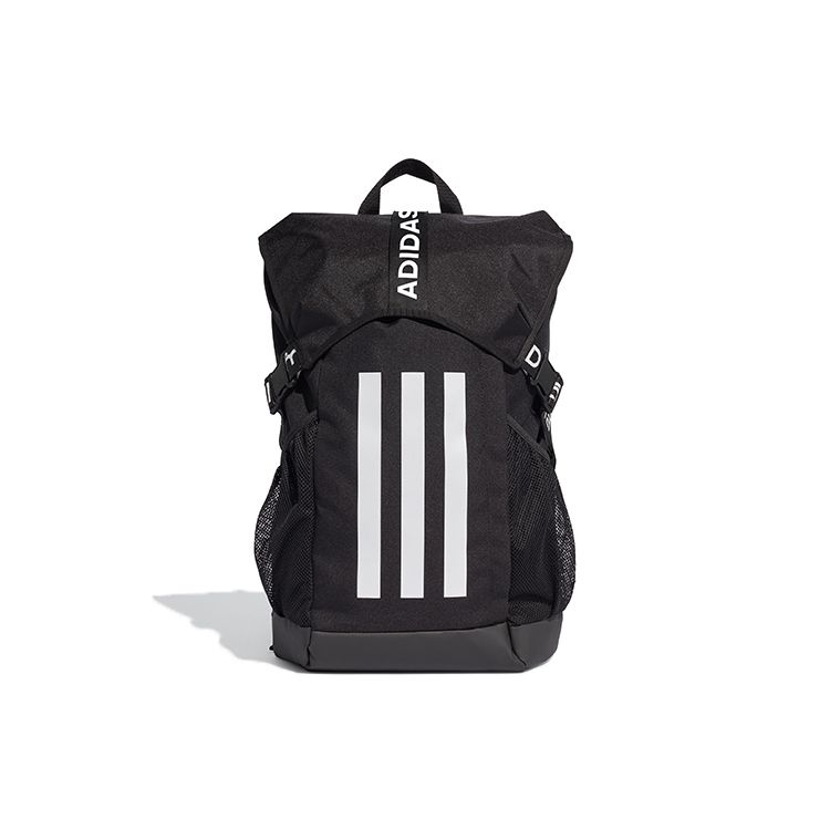 adidas 4Athlts Спортивный рюкзак из полиэстера с полосатым принтом, унисекс, черный FJ4441
