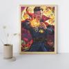 Malowanie Po Numerach Z Ramą Obrazy Do Malowania Marvel Dr.strange 40X50 Cm