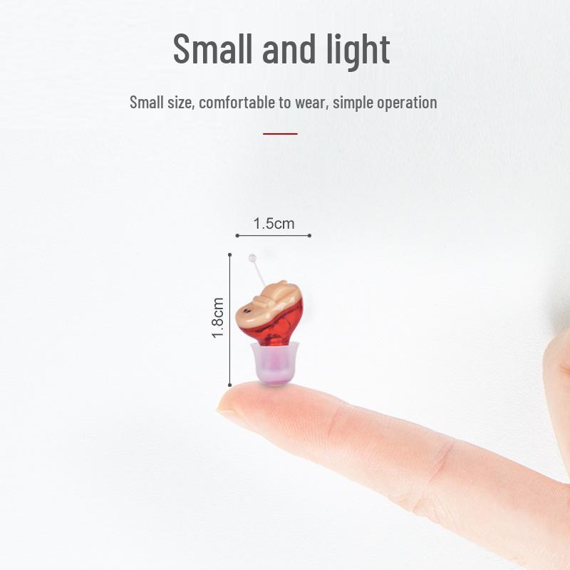 Невидимые беспроводные слуховые аппараты: В наличии для молодых и пожилых, с аксессуарами для усилителя звука
