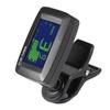 AT-02 Electric Tuner Clip-on Three Colors Backlit Screen for Guitar Chromatic Bass Ukulele Universal Portable