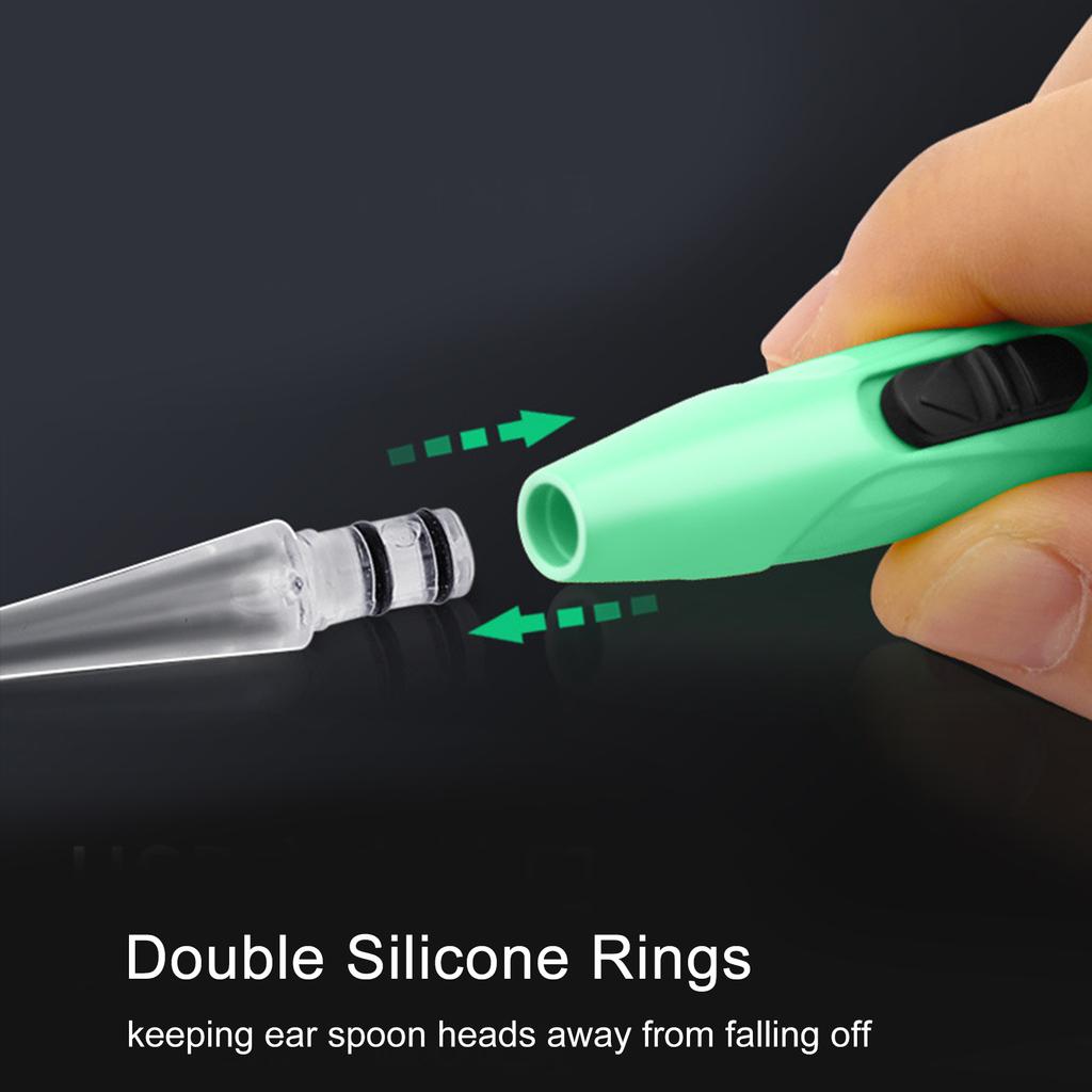 Инструменты для удаления ушной серы с легким набором для чистки ушей для детей и взрослых, ушная ложка для набора для ухода за ушами