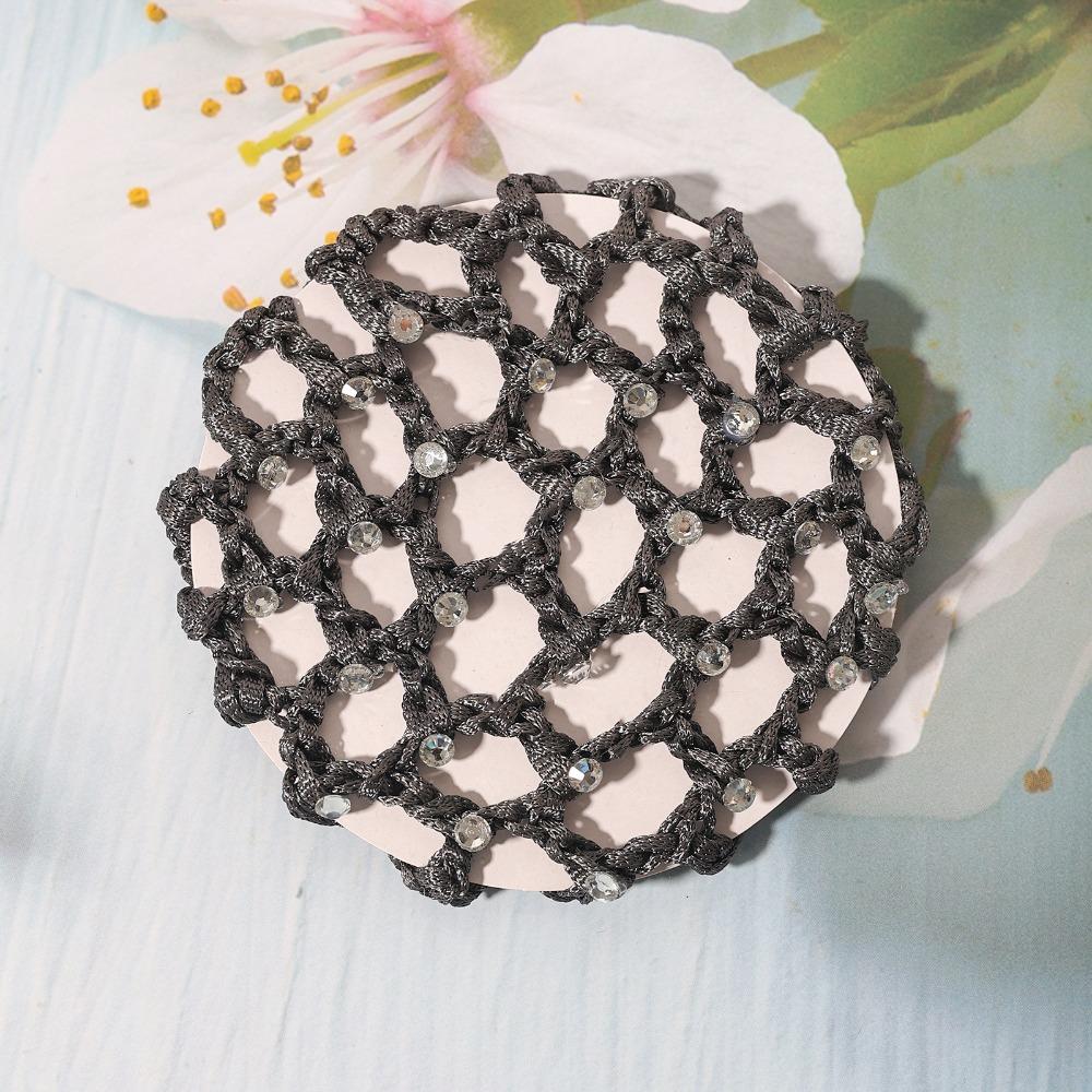 Дышащая сетка для девочек, эластичная сетка для волос, резинки для волос, балетная сетка для волос, снуд для милого пучка для женщин