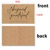 50Pcs Kraft Thank You Cards Small Business Supplies for Boutique Shops Thank You For Shopping Cards