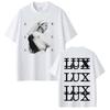 Singer Lux Rosalia Fashion Print Tshirt Men Women Harajuku Clothing Tshirts Shortsleeved Casual Cotton Tshirts Streetwear