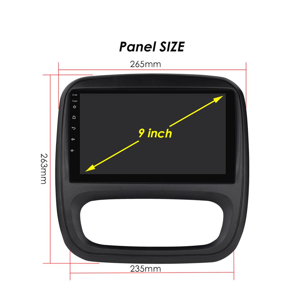 Hizpo 4G AI Voice Android Auto Radio для Renault Trafic 3 2014-2021 для Opel Vivaro B 2014-2018 Carplay Car Multimedia Intelligent Screen GPS 2din