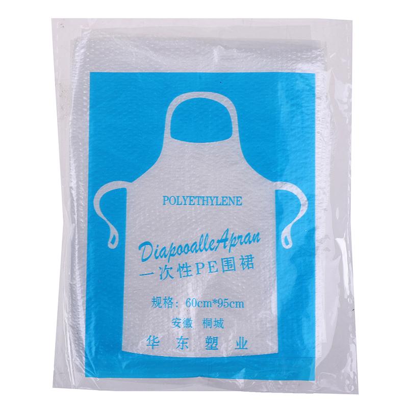 100 шт одноразовые чистящие простые в использовании кухонные фартуки для барбекю фартук для приготовления пищи