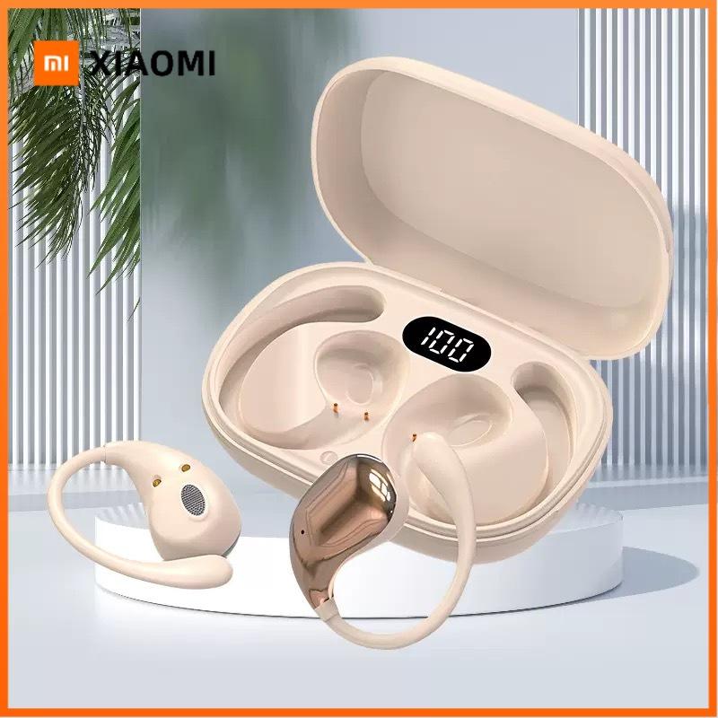 Xiaomi New Ear Hook Wireless Headphones Bluetooth 5.4 HiFi Stereo Waterproof Headsets LED Display Long Standby Touch Earbuds
