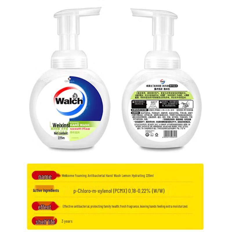 Walch Foaming Hand Wash - Lime Refreshing 4-Pack