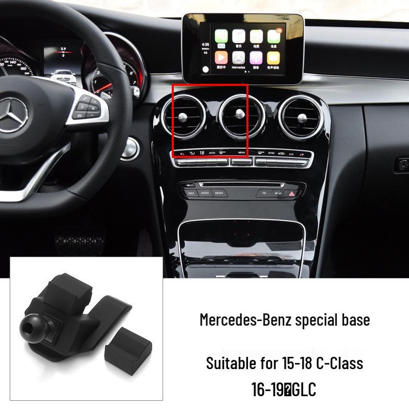 Крепление в вентиляционное отверстие для Mercedes E-Class, A-Class, B-Class, C-Class, GLB, Vito V60