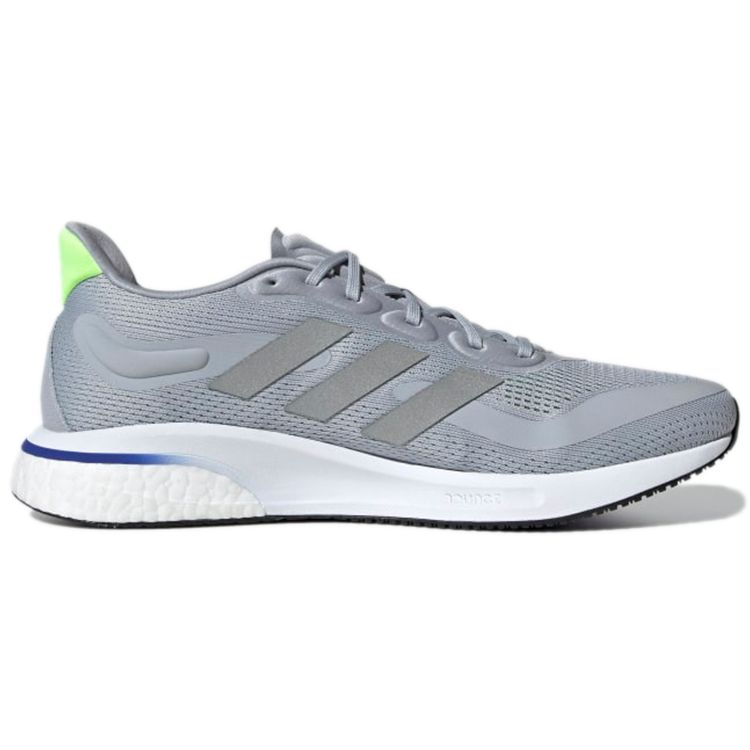 Adidas Мужские кроссовки Supernova Halo Silver Matte-Silver Signal-Green S42726