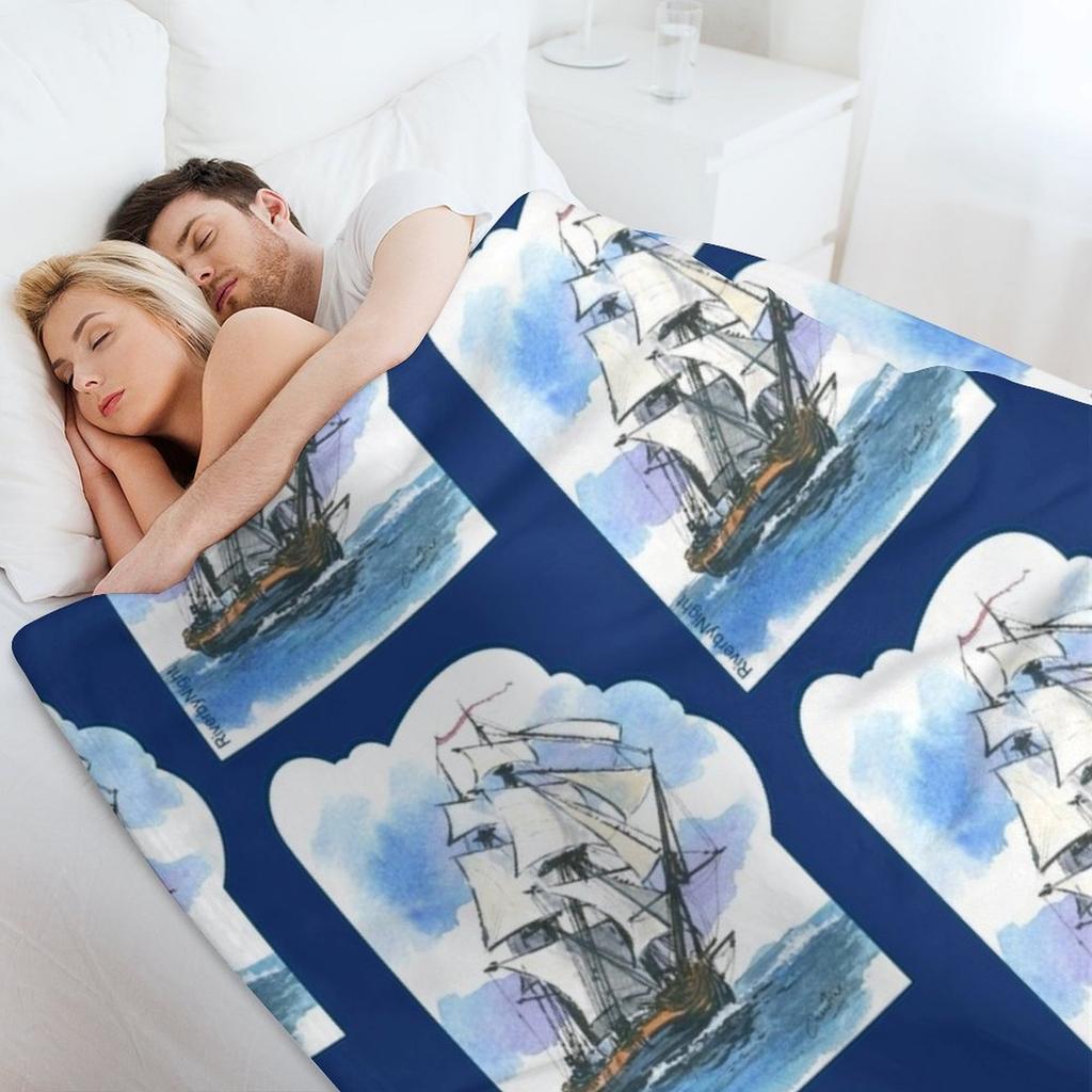 045 - HMS Surprise Плед для бросания Нап Рождественские подарки Одеяла для кровати Мягкие одеяла