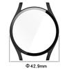 PC+закаленный защитный чехол с защитой от царапин для Samsung Galaxy Watch 7 40/44MM