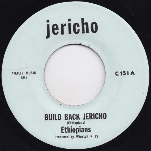 7-дюймовая пластинка ETHIOPIANS - Build Back Jericho C151 Jericho 1974 US Reggae, Ska & Dub Б/у