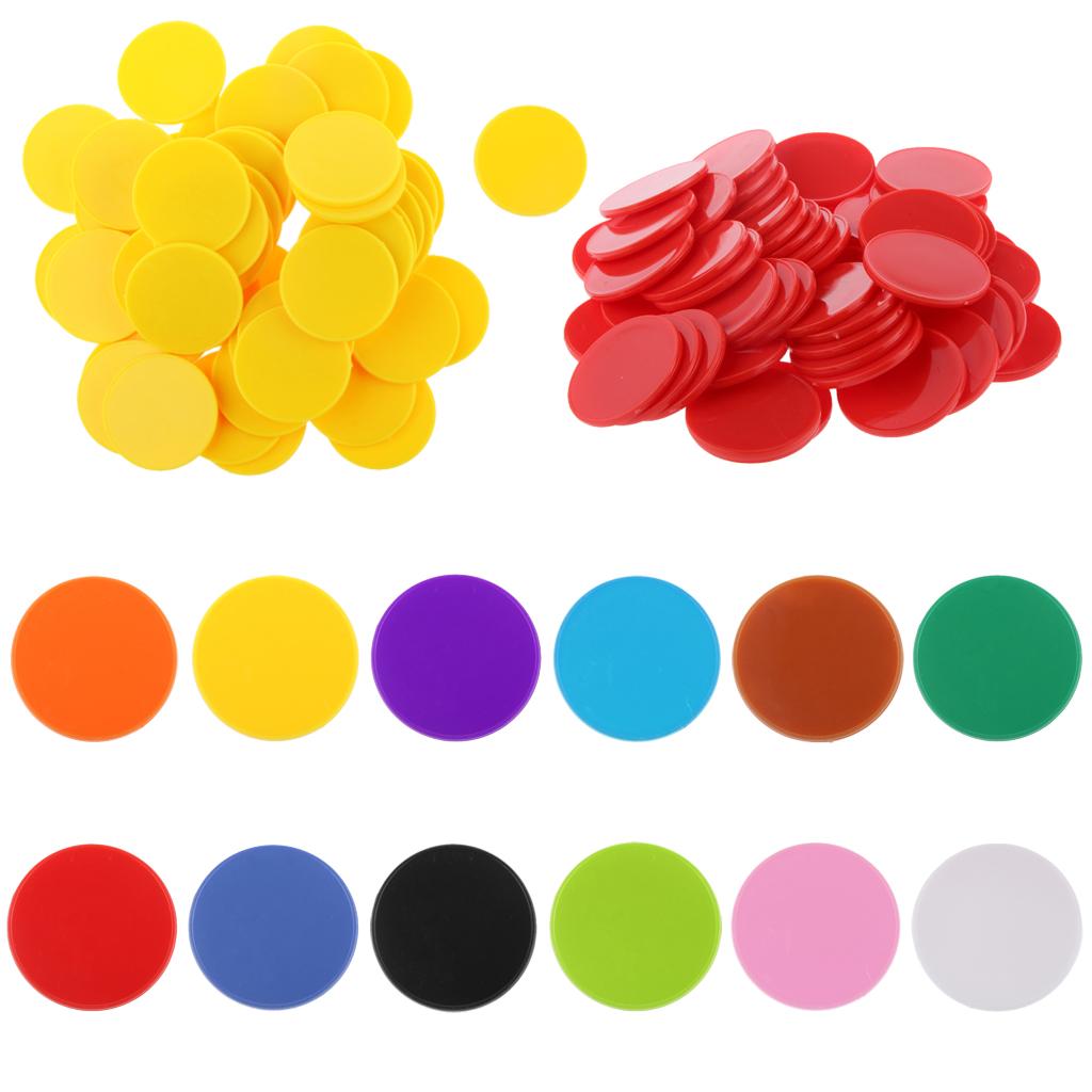50pcs Casino Poker Chip Poker Game Board Game Chip DIY Craft Chip 40mm