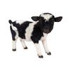 Woobia Черно-белая корова, стоящая лицом вправо x 8 x 15 см Кукольная фигурка, украшение для сада, животное, корова H20146 19,3