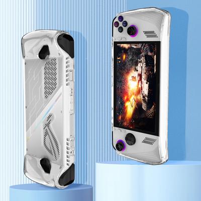 Силиконовый/ТПУ каркас для игровой консоли с подставкой Чехол для игровой консоли Ударопрочные сменные аксессуары для Asus Rog Ally