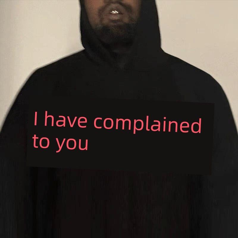 Kanye Crazy Kanye Has Told You about American Trendy Brand's Autumn and Winter Loose-Fitting Men's Couple Hooded Sweatshirt