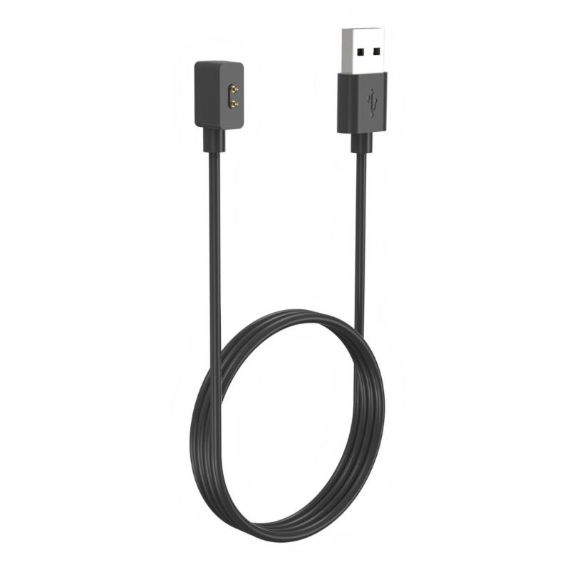 Магнитный USB-A кабель для зарядки умных часов, 2-контактный кабель питания для часов, для выбранных моделей часов и для ежедневного использования