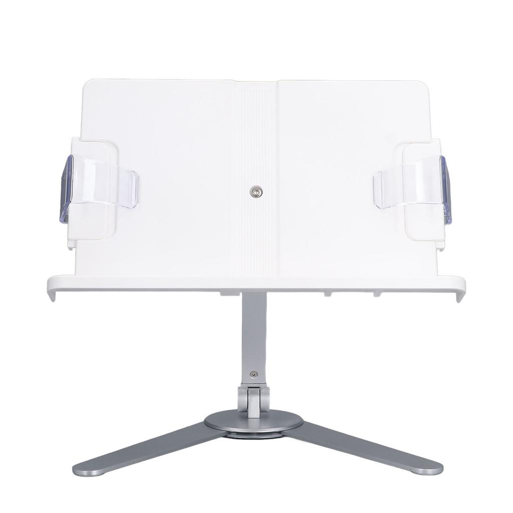 Подставка для книг, серебристая, многофункциональная, регулируемая по высоте, без помощи рук, устойчивая, прочная, долговечная подставка для книг