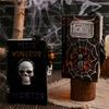 Ручная резьба Призрачная книга Фигурка Смола Арт-объект Таинственные Хэллоуинские Декоры для Полок Для Тематических Вечеринок