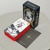 10.3*6cm Secret Mirror Tarot Deck 78 Pcs Rider Tarot Cards with Red Gilded Edges Guidebook