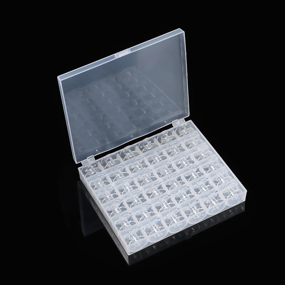 25/36 Сетка Чехол для инструментов для рукоделия Пластиковая шпулька для ниток Пустые шпульки Набор швейных ниток Коробка для хранения катушек