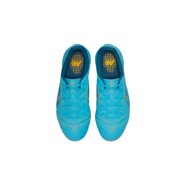 Nike Детские футбольные бутсы Mercurial Vapor 14 Academy TF Синие DJ2863-484