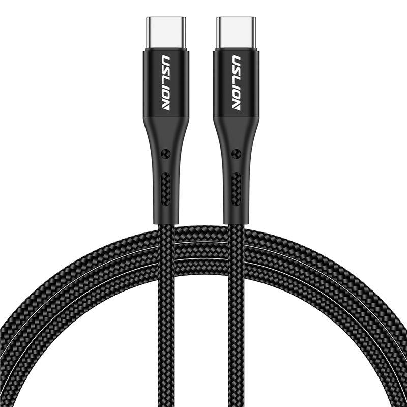 Кабель USB типа C на USB типа C для Samsung Поддержка PD 60 Вт QC3.0 3A Кабель быстрой зарядки для типа C