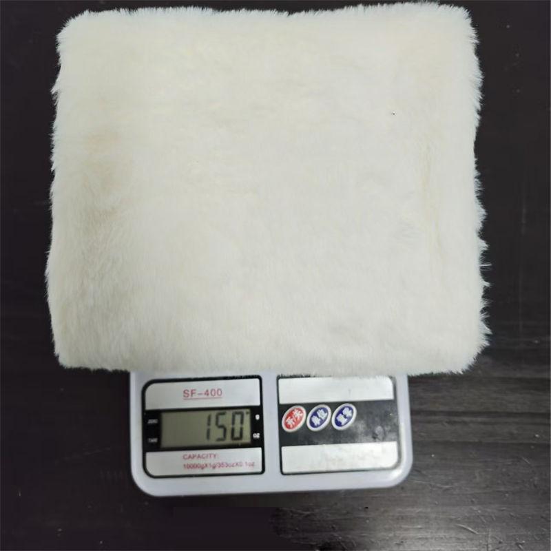 Faux-Fur Scarf Women Neckwear Pull Through Zipper Pocket