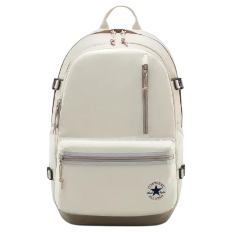 New Converse Straight Edge Polyester Backpack Unisex Brown 10026647-A12