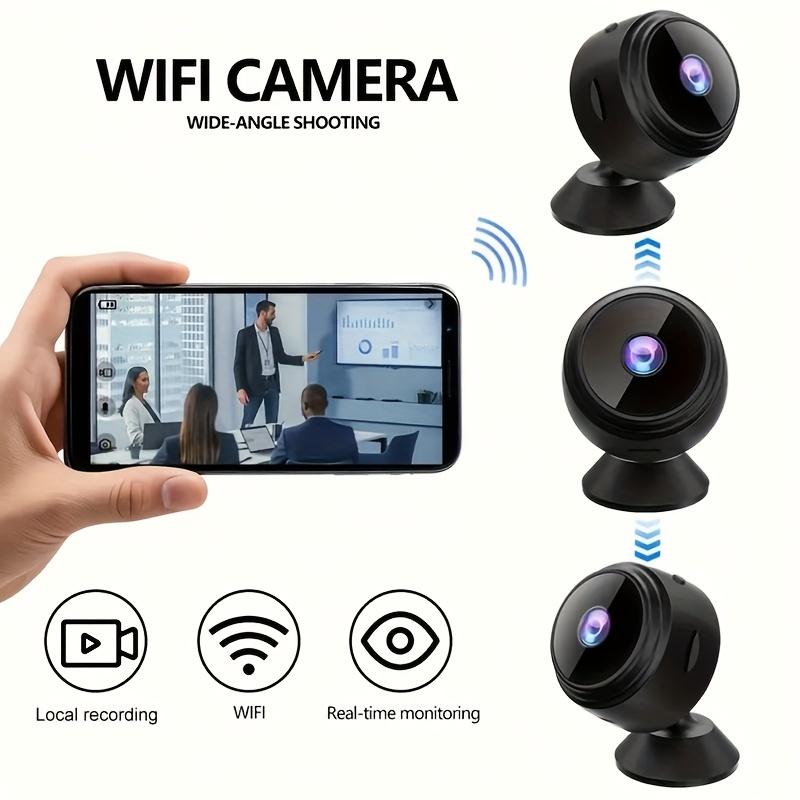 1 шт. Мини беспроводная домашняя WiFi камера безопасности с приложением, подходит для маленькой камеры няни для автомобилей, домашних животных и офиса, рождественский подарок