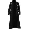 Medieval Steampunk Retro Gothic Coat Windbreaker Jacket Victorian Uniform Long Section Men Coat Cosplay Costumes