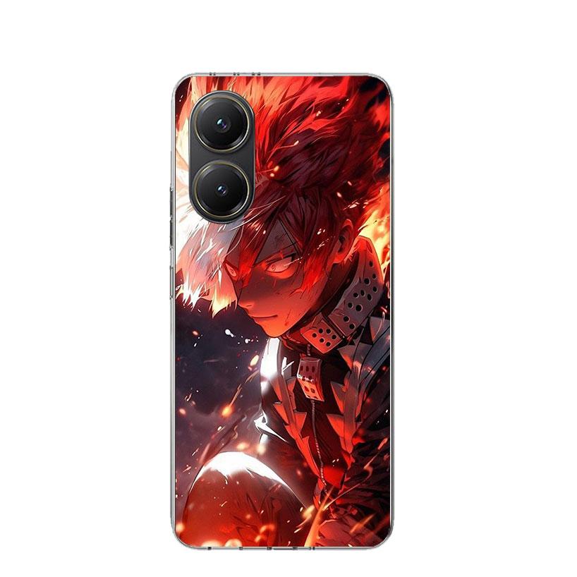 Todoroki Shoto MHA My Hero Phone Case For Xiaomi Poco X3 X5 X6 X7 X4 Nfc F7 Ultra F6 F5 Pro F4 Gt F3 M6 M5S M4 M3 Art Cover Coqu