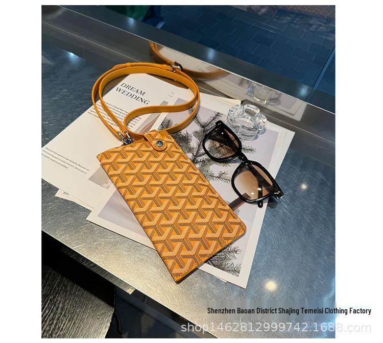 Universal Phone & Glasses Protective Bag, Messenger Style for Men & Women, Sunglasses Storage