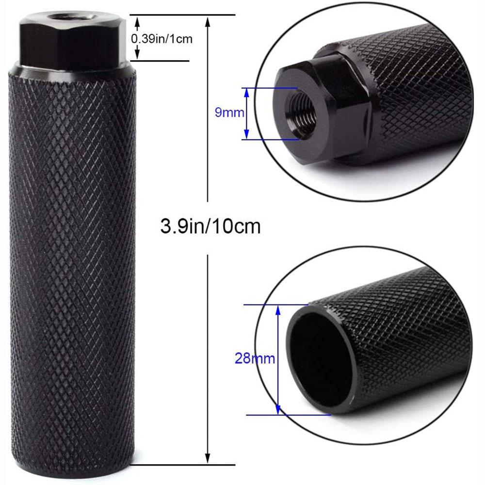 Bicycle Road Bike Aluminum Zinc Zinc Alloy Anti-Skid Stunt Pegs Bike Axle Pedal Bike Pegs Bicycle Parts