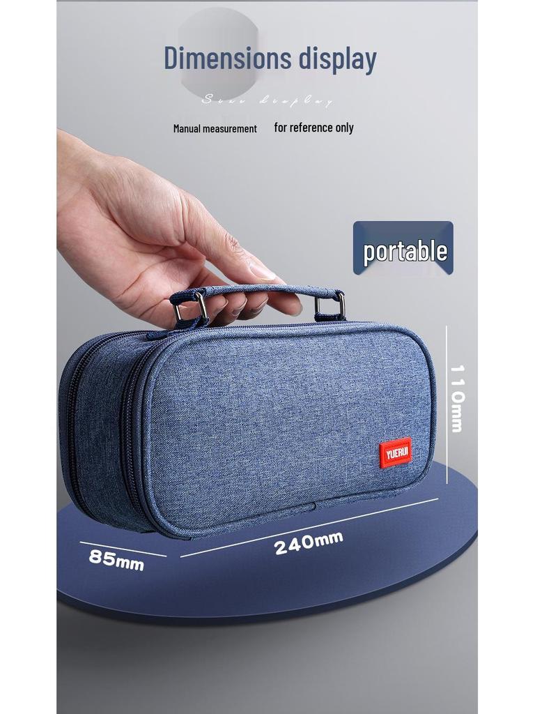 5-слойный пенал-сумка большой вместимости для студентов - Простой, многофункциональный пенал