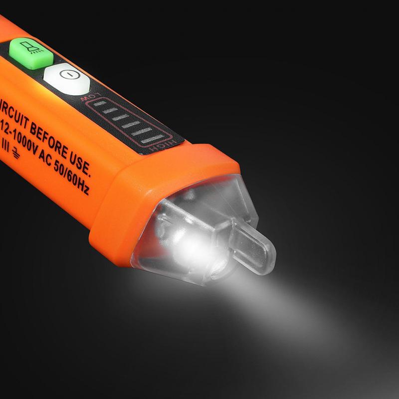 Бесконтактный тестер Текущее напряжение Испытание электричества Многофункциональный детектор напряжения