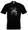 The Clash Autographs T Shirt Joe Strummer Mick Jones Complete Control Punk