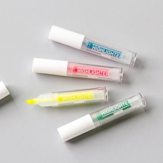 Набор ручек-хайлайтеров Simple Life Mini Highlighter — популярная фраза в Корее.